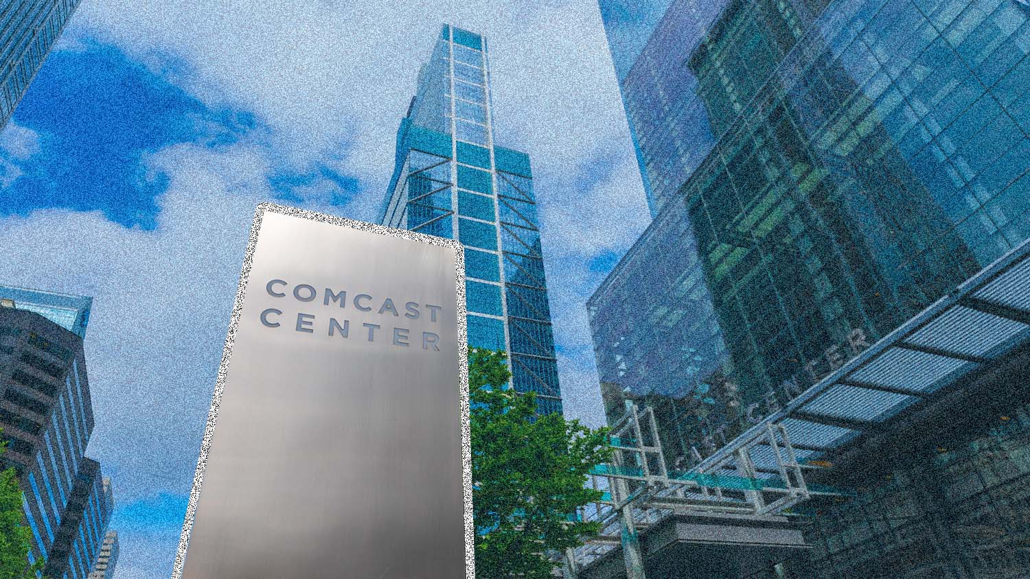 Comcast Center sign